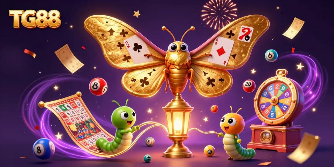 Engage with TG88's thrilling world of gambling where fun meets fortune through vibrant illustrated casino scenes.