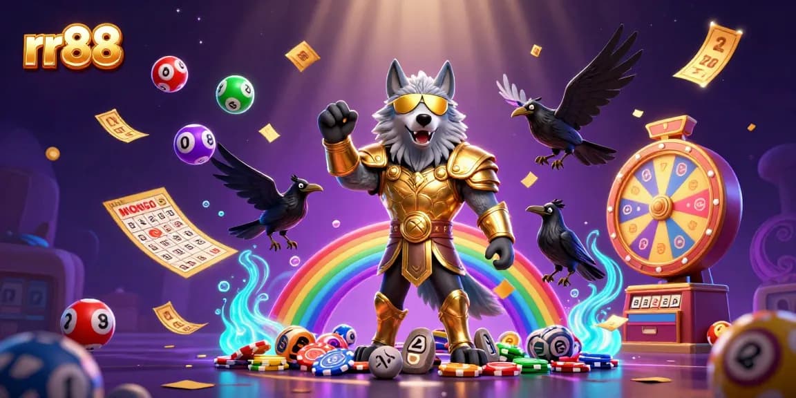 Experience thrilling gaming excitement at rr88 with colorful lottery dynamics and casino elements.