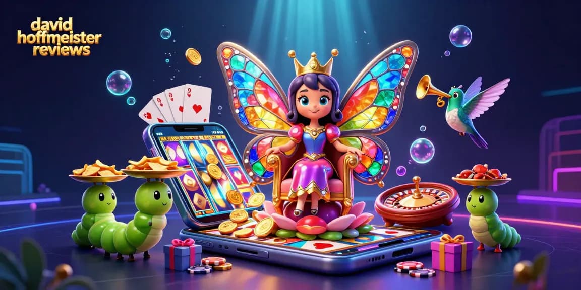 Spin as you relish david hoffmeister reviews in a colorful slot game scene bursting with excitement.