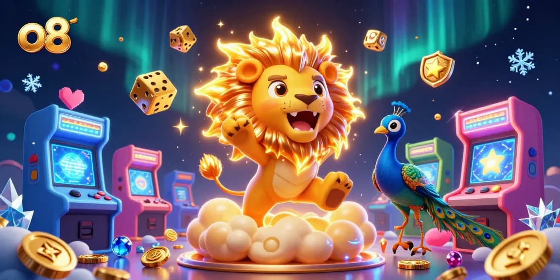 Engage in the excitement of o8 gaming with vibrant characters and dynamic casino action
