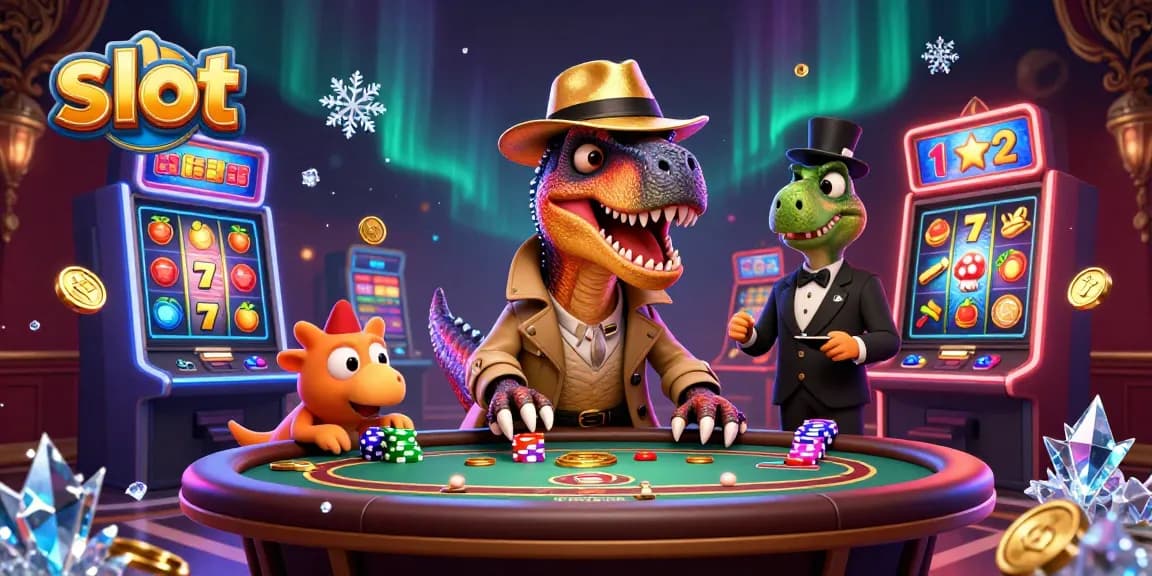 Rasakan keseruan slot dengan velociraptor di meja kasino sambil mencuri perhatian!