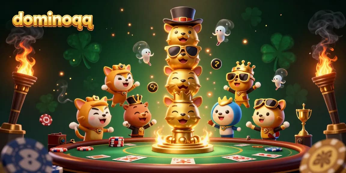 Engage with dominoqq games featuring vibrant characters and dynamic poker elements.