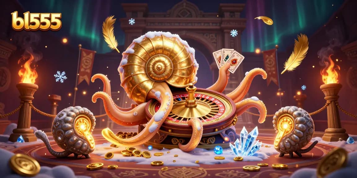 Engage with the fantastical world of bl555, a dynamic casino experience featuring the ancient nautilus and golden tokens.