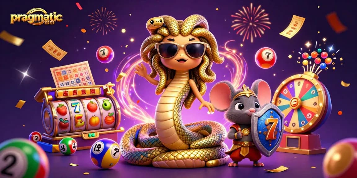 Spin slots and experience the excitement of pragmatic gameplay with golden symbols and festive elements.