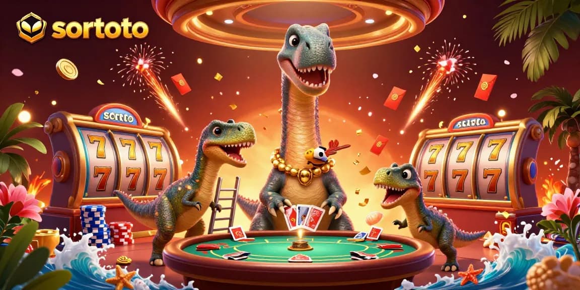 Experience lively action as sortoto combines casino excitement with vibrant 3D gaming characters.