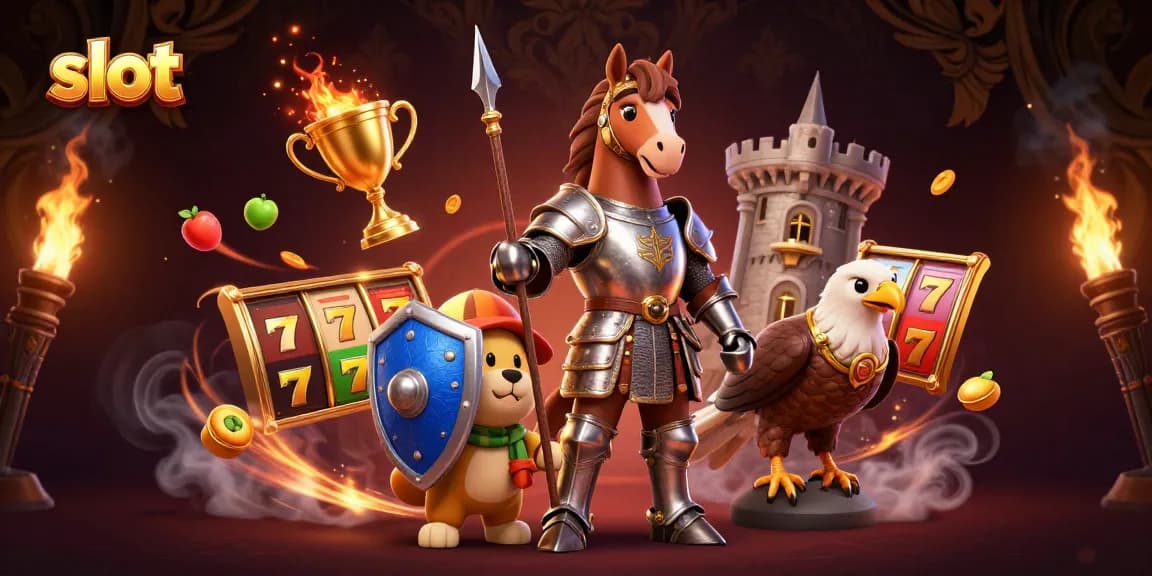 Engage with dynamic slot games featuring vibrant reels and jackpot symbols.