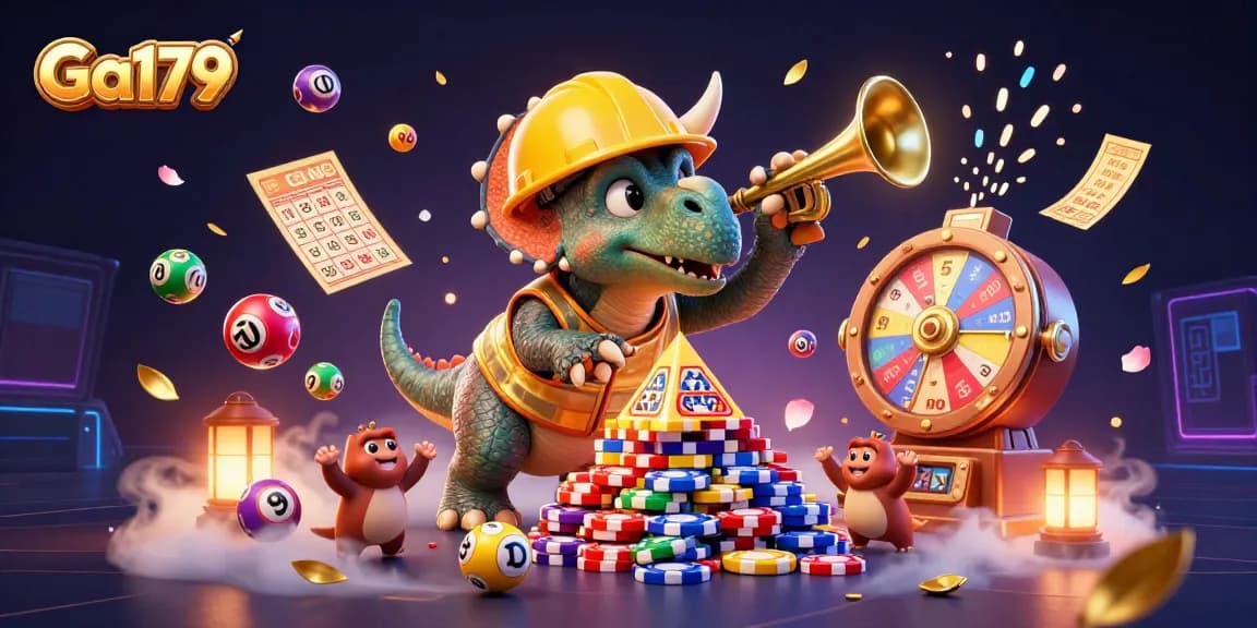 Experience thrilling gameplay with Ga179's iconic characters in a vibrant casino adventure.