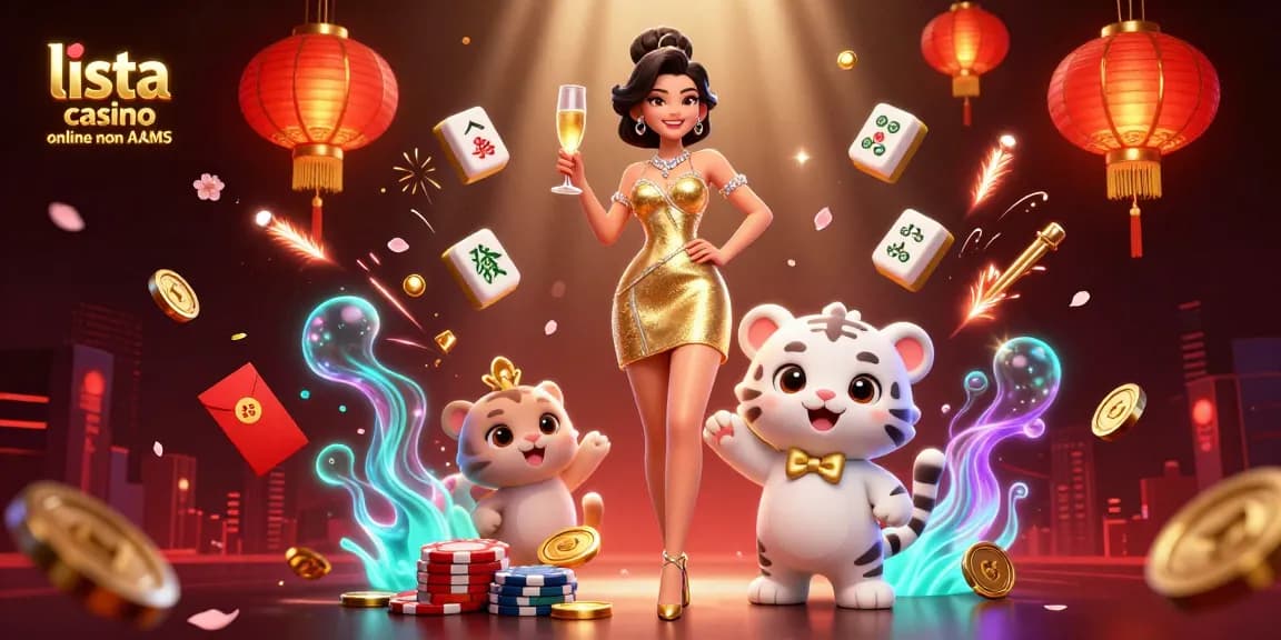 Gioca su lista casino online non AAMS con arte dei personaggi di gioco vivaci e elementi festivi