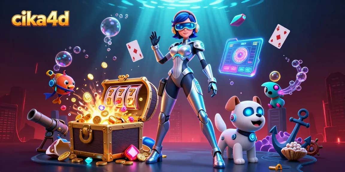 Engage with cika4d's vibrant casino experience featuring dynamic slot elements and stunning characters.