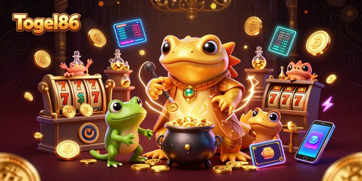 Experience thrilling jackpots with Togel86's dynamic slot games featuring fantasy alchemy elements.