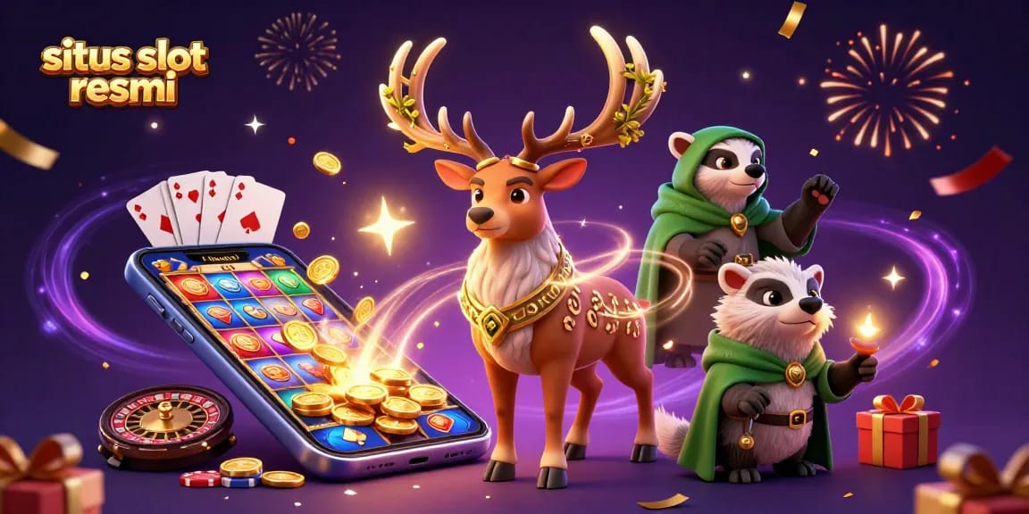 Experience the excitement of situs slot resmi with dynamic slot games and vibrant characters.