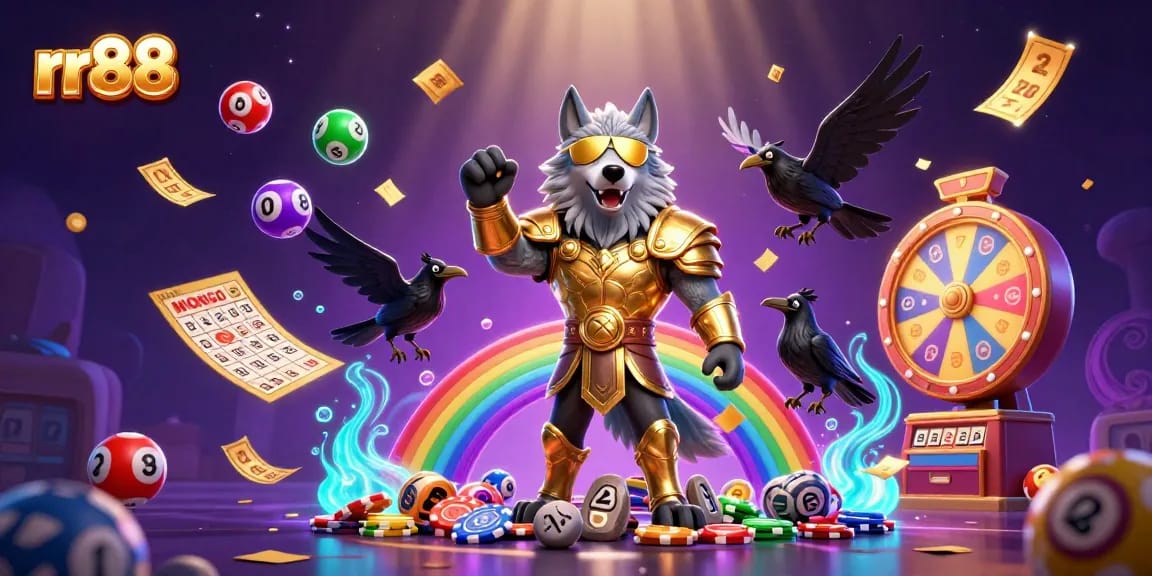 Experience thrilling gaming excitement at rr88 with colorful lottery dynamics and casino elements.