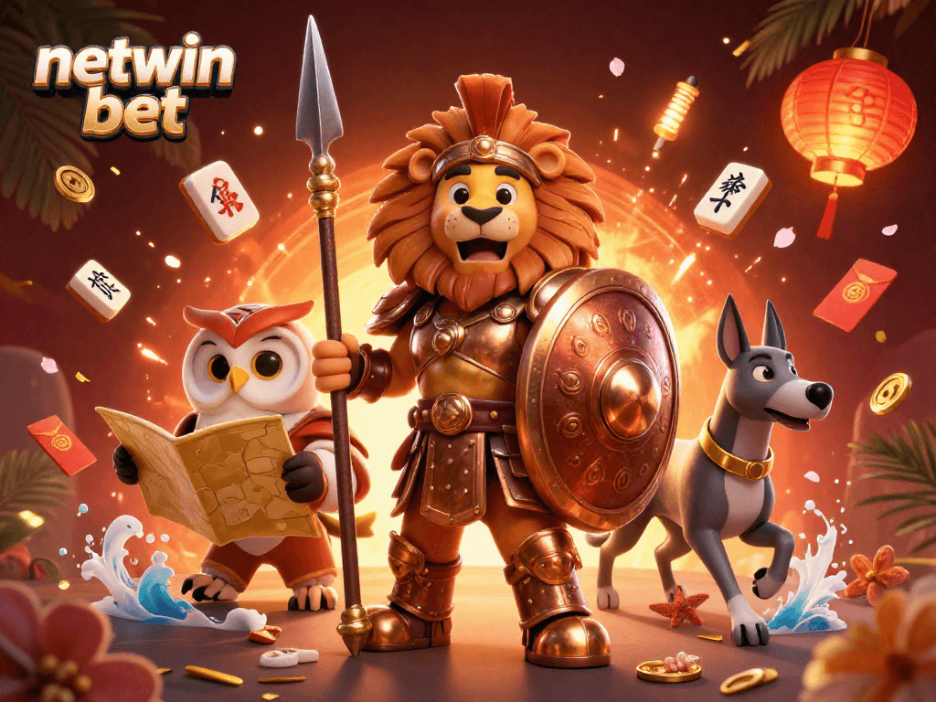 Experience netwin bet with thrilling characters in a vibrant casino adventure.