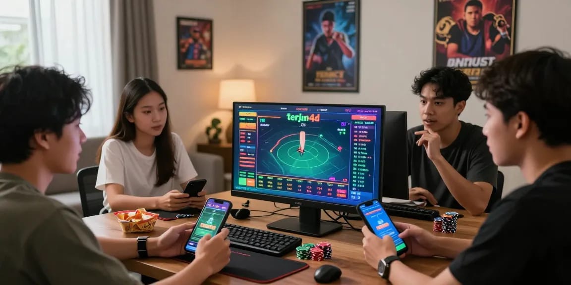 Pengguna terjun4d menikmati pengalaman taruhan online dengan grafik dan statistik yang menarik.