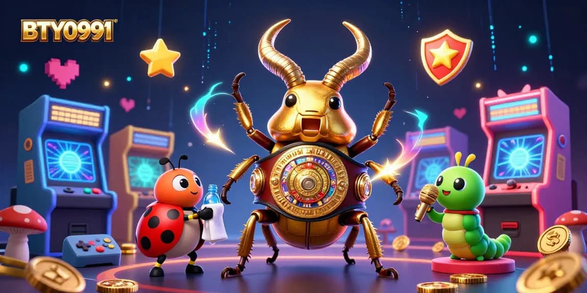 BTY0991 brings together vibrant gaming elements in a captivating casino-themed illustration.