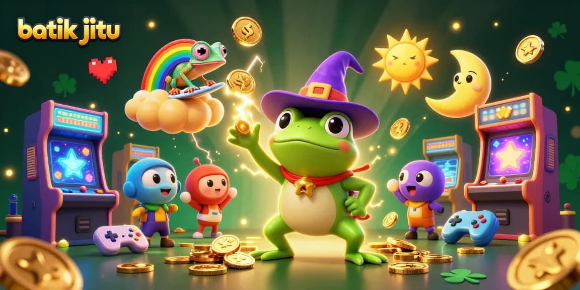 Bermain di batik jitu dengan mendapatkan koin emas dari wizard dan chameleon, pengalaman online yang menarik.