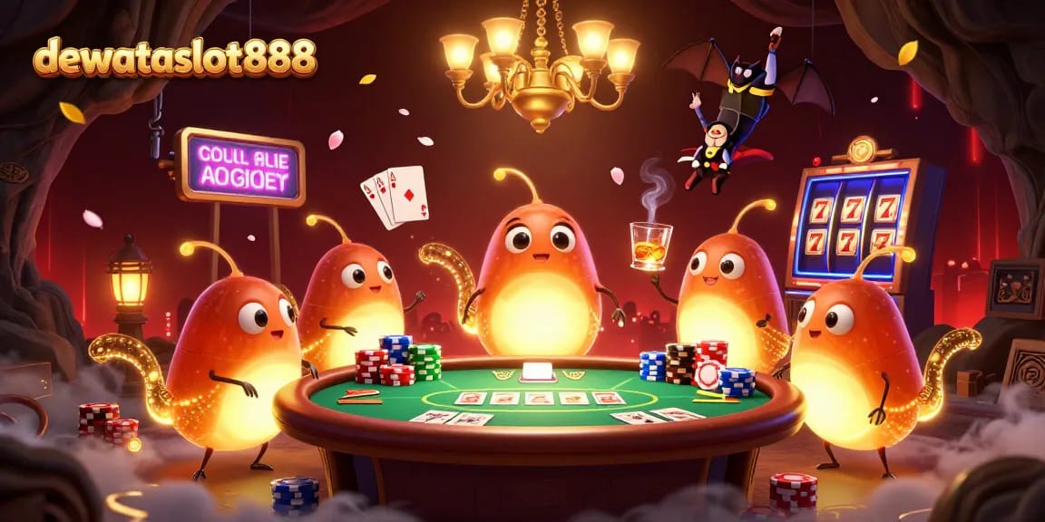 Memenangkan jackpot di dewataslot888 dengan petaruh bersenang-senang di kasino yang dikelilingi karakter unik.