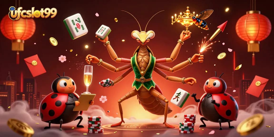 Experience vibrant casino action with ufcslot99's dynamic gaming scene filled with excitement and slots.