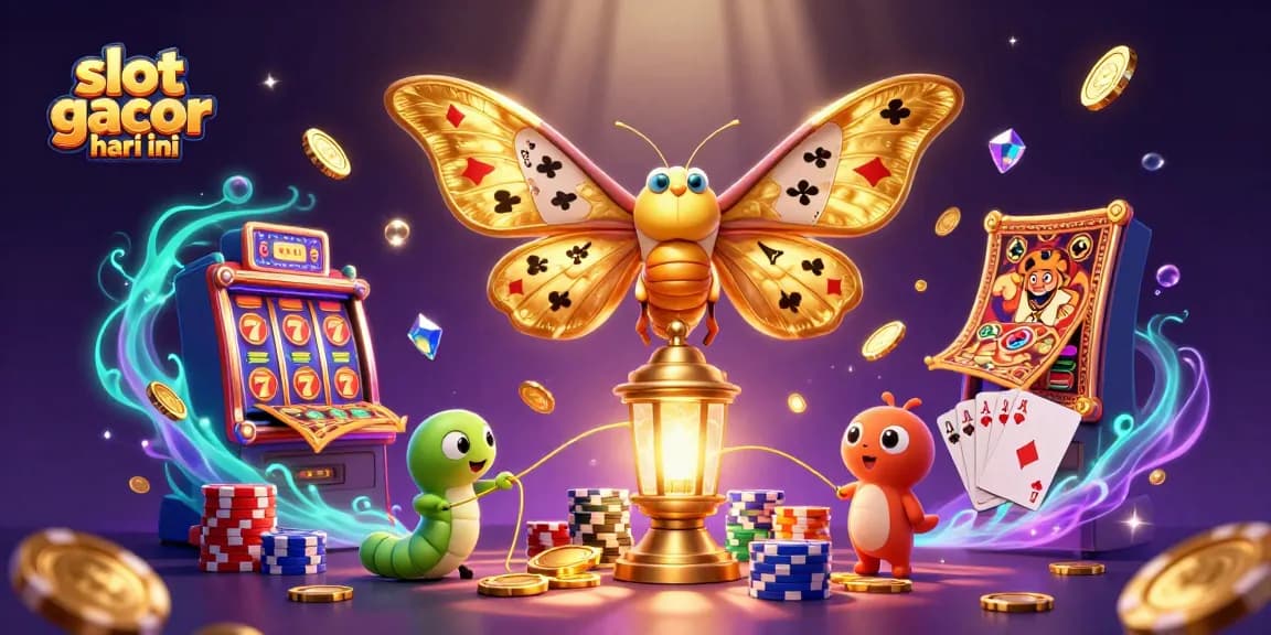 Experience slot gacor hari ini with the 3D atlas moth and dynamic casino elements