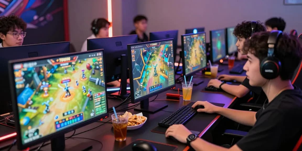 Exciting gaming environment showcasing 78winnh net with players engaged in sports betting.