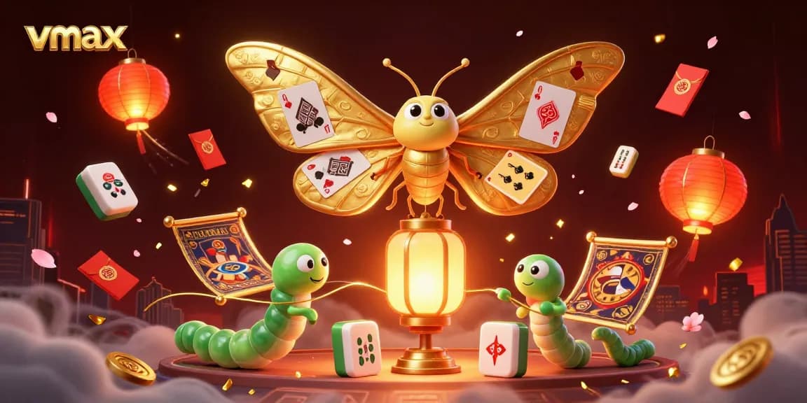 Experience vmax with jackpot potential, featuring vibrant casino scenes and dynamic symbols.