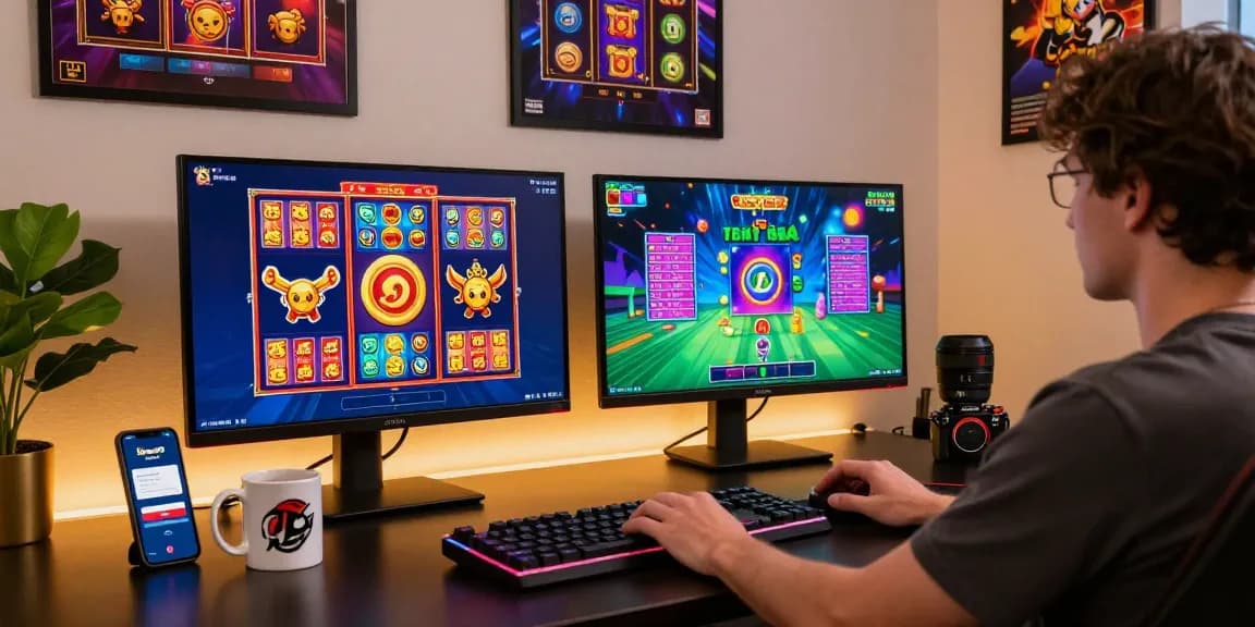 Pengguna diana4d login dalam lingkungan permainan slot online yang modern dan mengasyikkan.