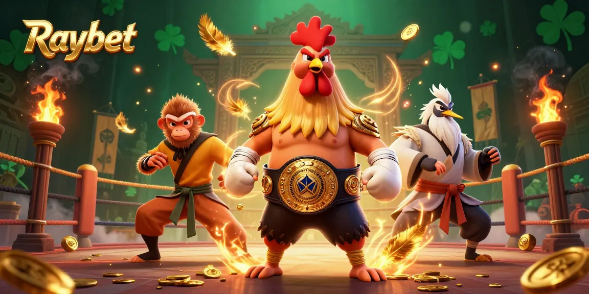 Experience thrilling gameplay at Raybet with engaging characters and dynamic casino elements in a vibrant 3D scene.