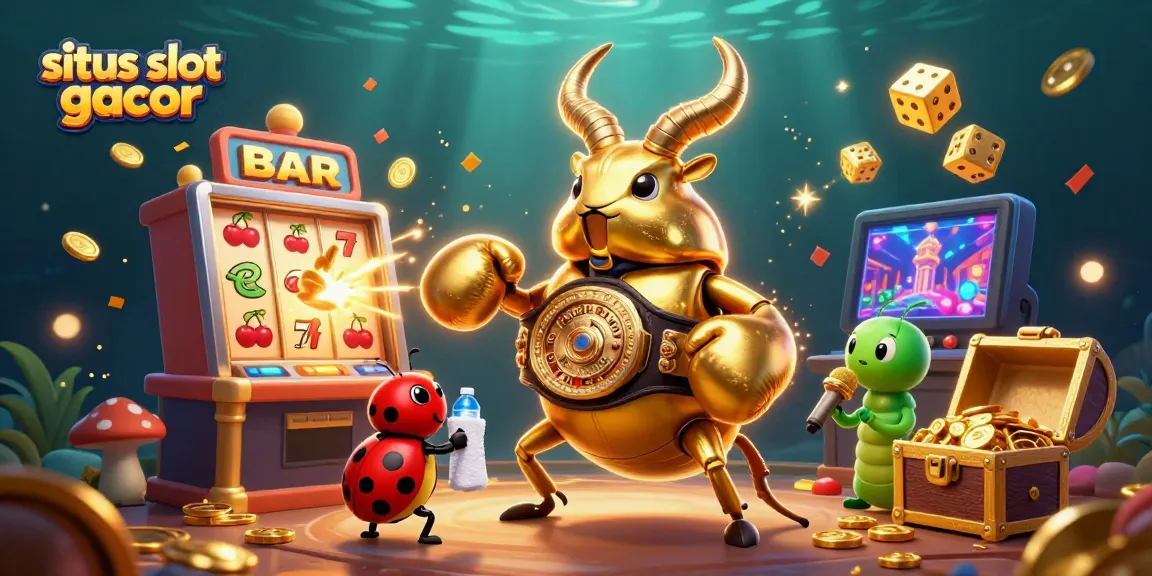 Menangkan jackpot besar di situs slot gacor dengan ilustrasi 3D menggembirakan ini.