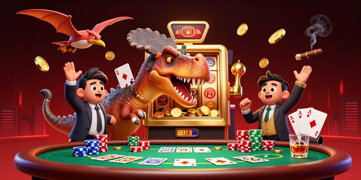 Experience big wins with gavietsv388's thrilling jackpot as animated characters celebrate in a vibrant casino.