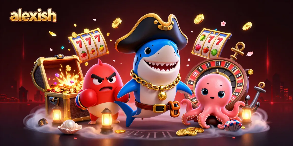 alexish engages players with vibrant casino elements in a dynamic underwater scene