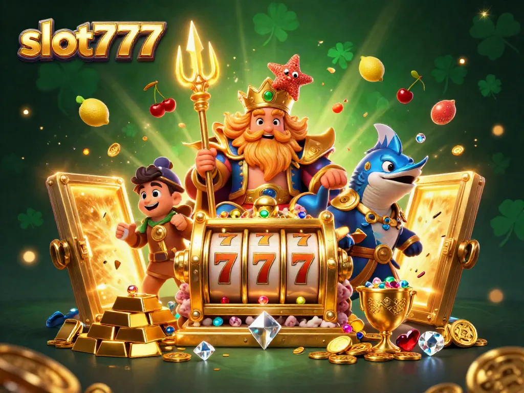 Mainkan slot777 dengan keberuntungan di permainan slot yang memukau penuh dengan harta karun.