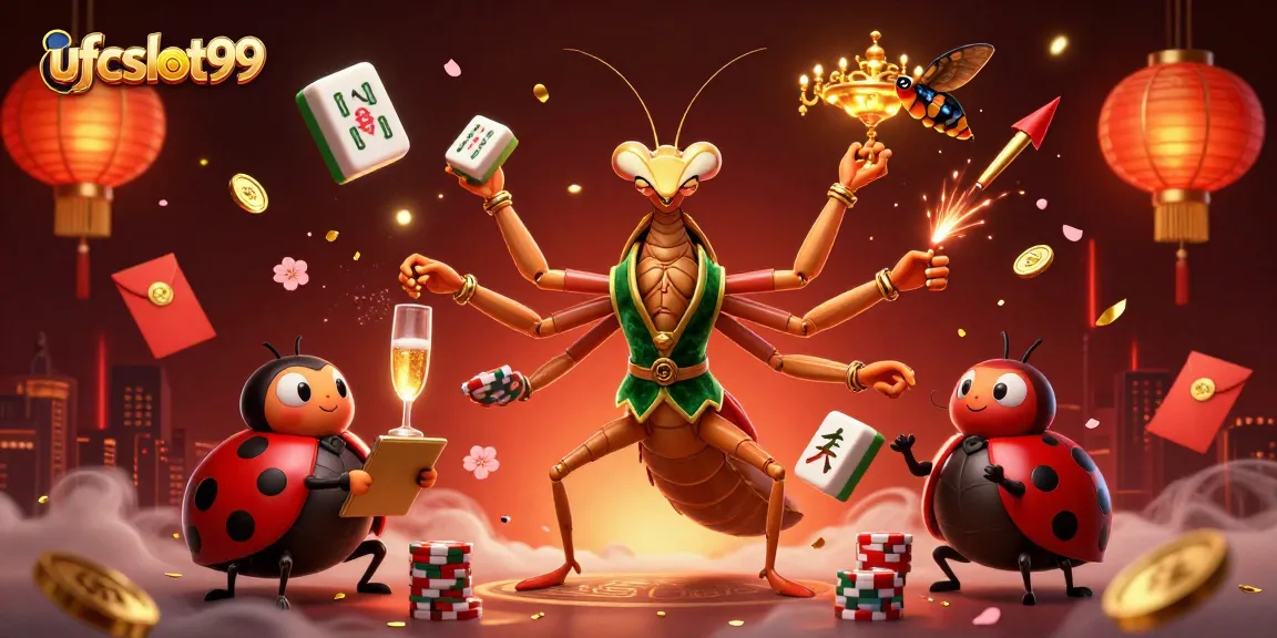 Experience vibrant casino action with ufcslot99's dynamic gaming scene filled with excitement and slots.