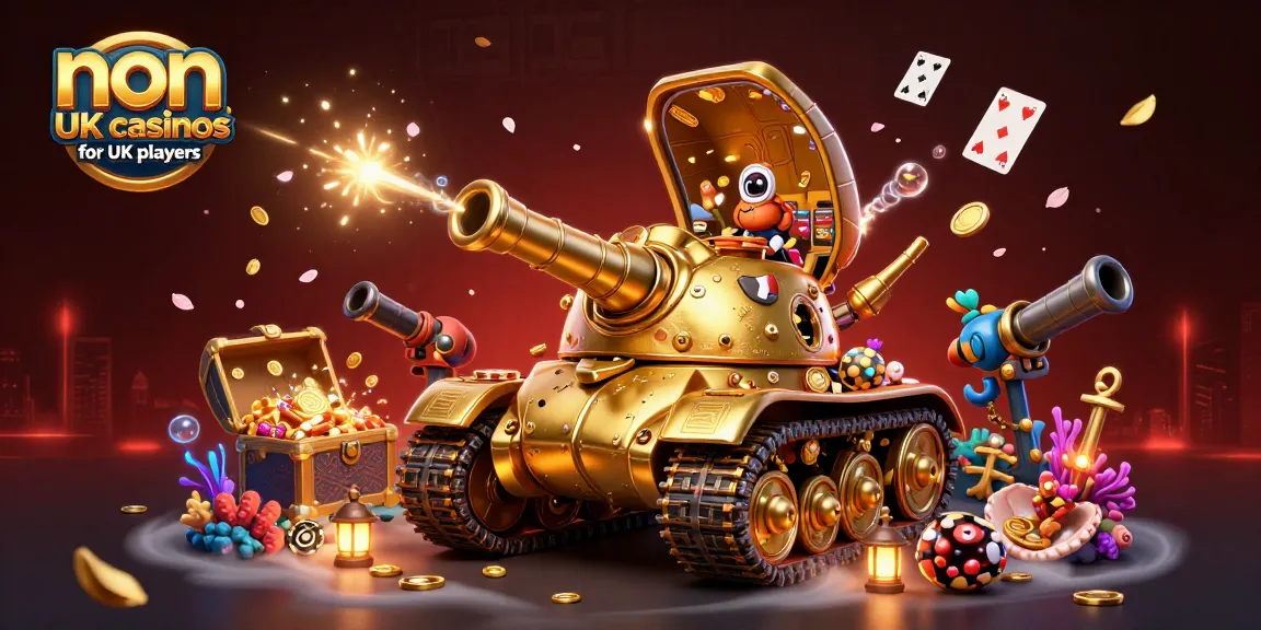 Engage in thrilling games at non UK casinos for UK players featuring animated elements and rich textures.