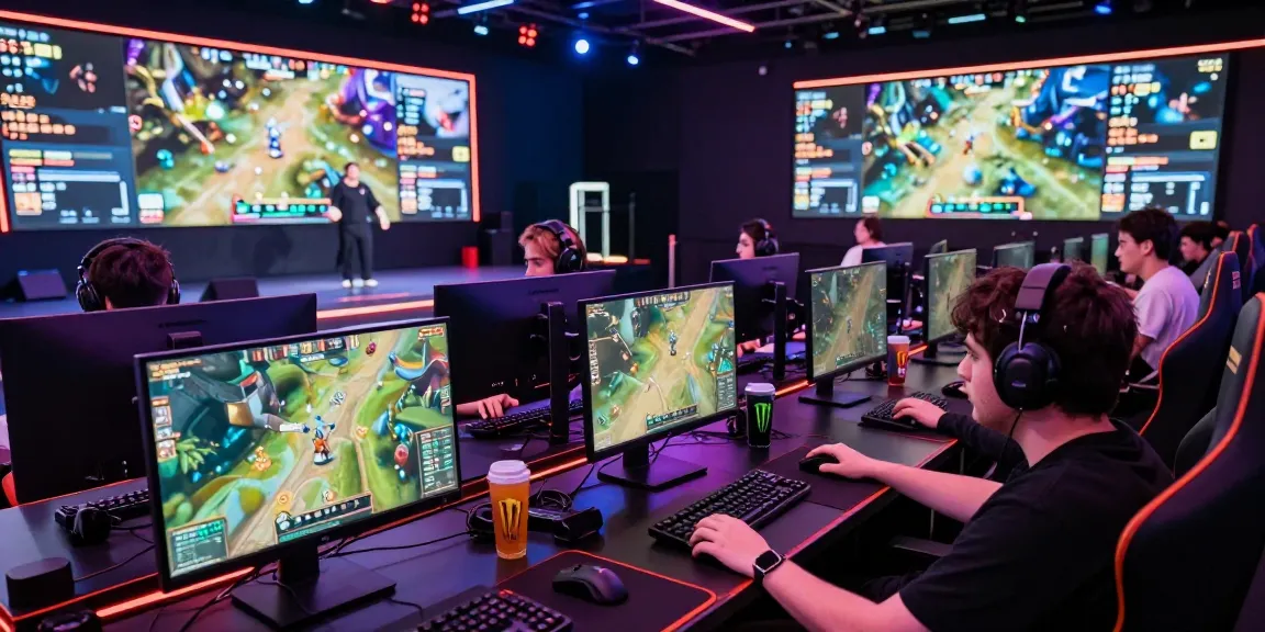 Para pemain boswin 88 berkompetisi di turnamen game online dengan suasana seru di arena esports.